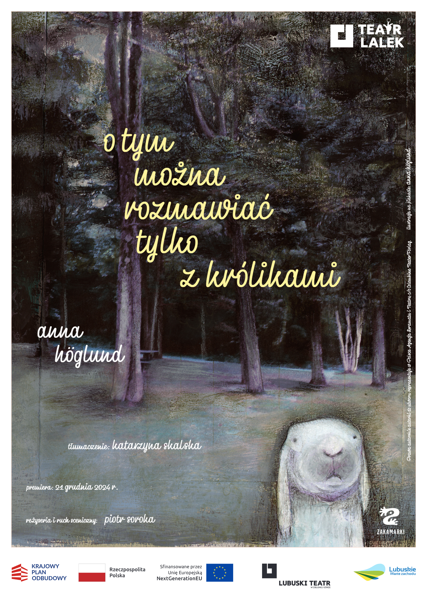 plakat spektaklu